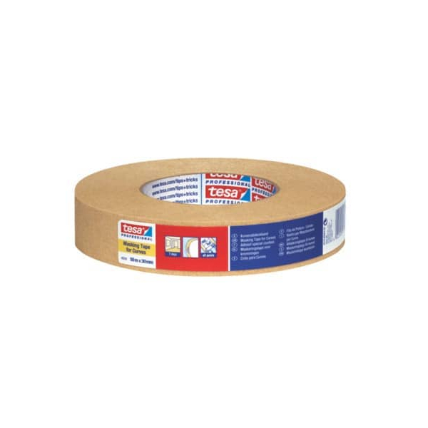 10 x Tesa Maler-Kreppband tesakrepp 4319 30mmx50m Papier stark gekrepp
